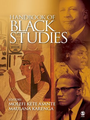 cover image of Handbook of Black Studies